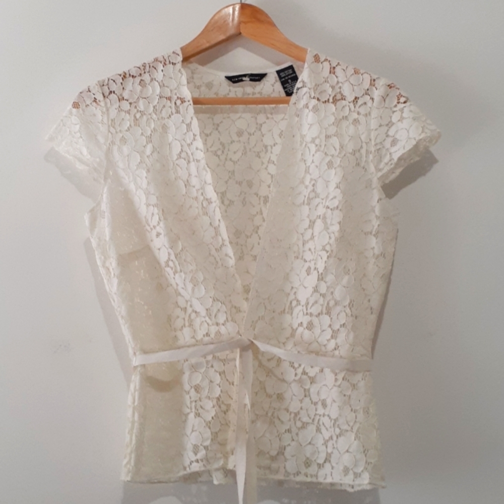 New York and Company Lace Top